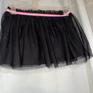 Girl’s BLACK RUFFLED SKIRT